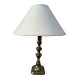 Antique gilt bronze lamp