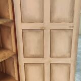 Armoire deux portes constitué de 24 panneaux différent  peint à la main