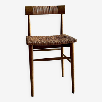 Vintage woven chair