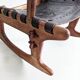 Sculptural Rocking Chair by Angel Pazmiño for Muebles de Estilo 1960's