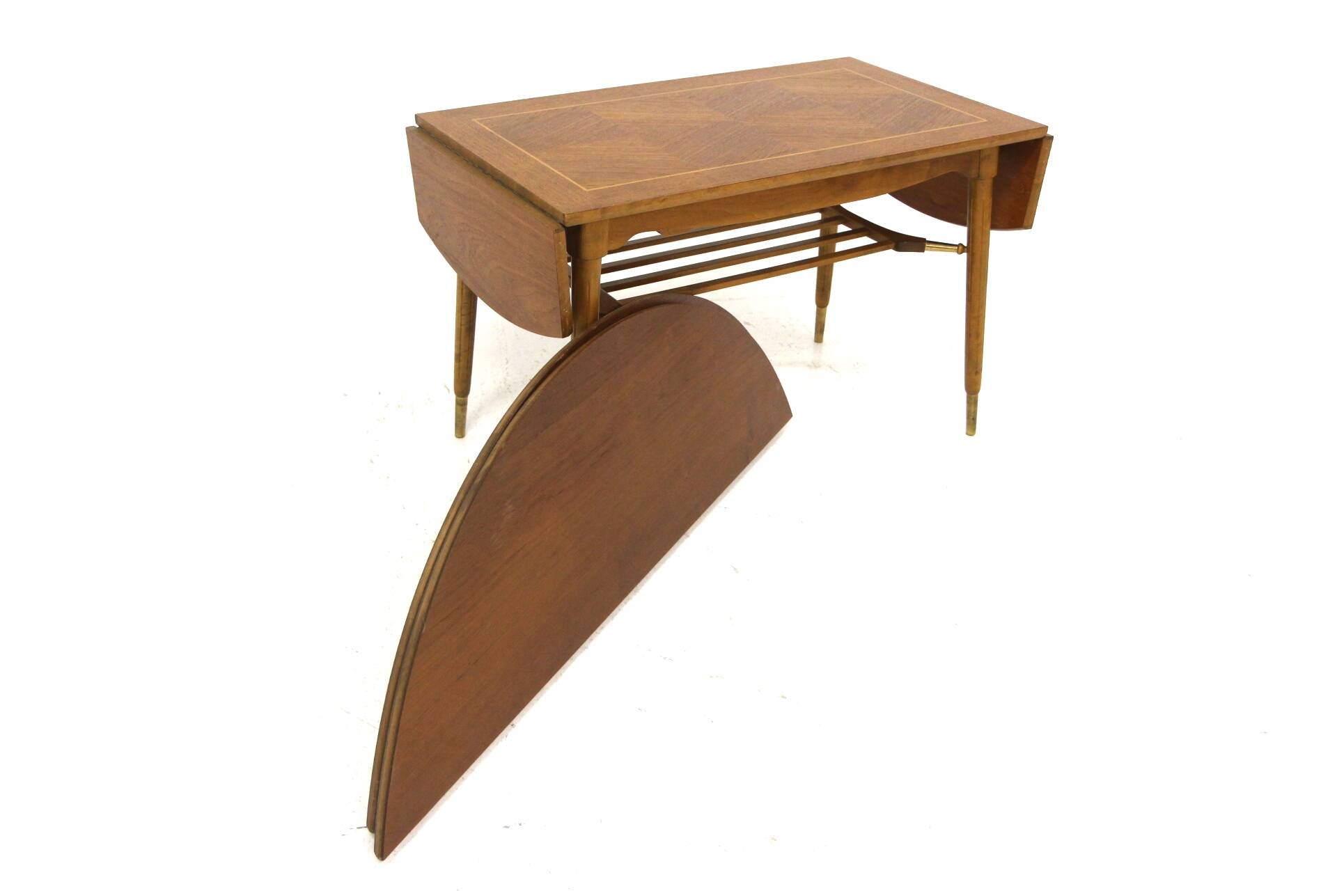 Extendable teak coffee table, Swedish Modern, Sweden, 1940