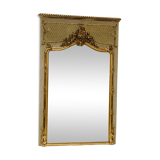Miroir de style Louis XV en bois et stuc doré XX siècle