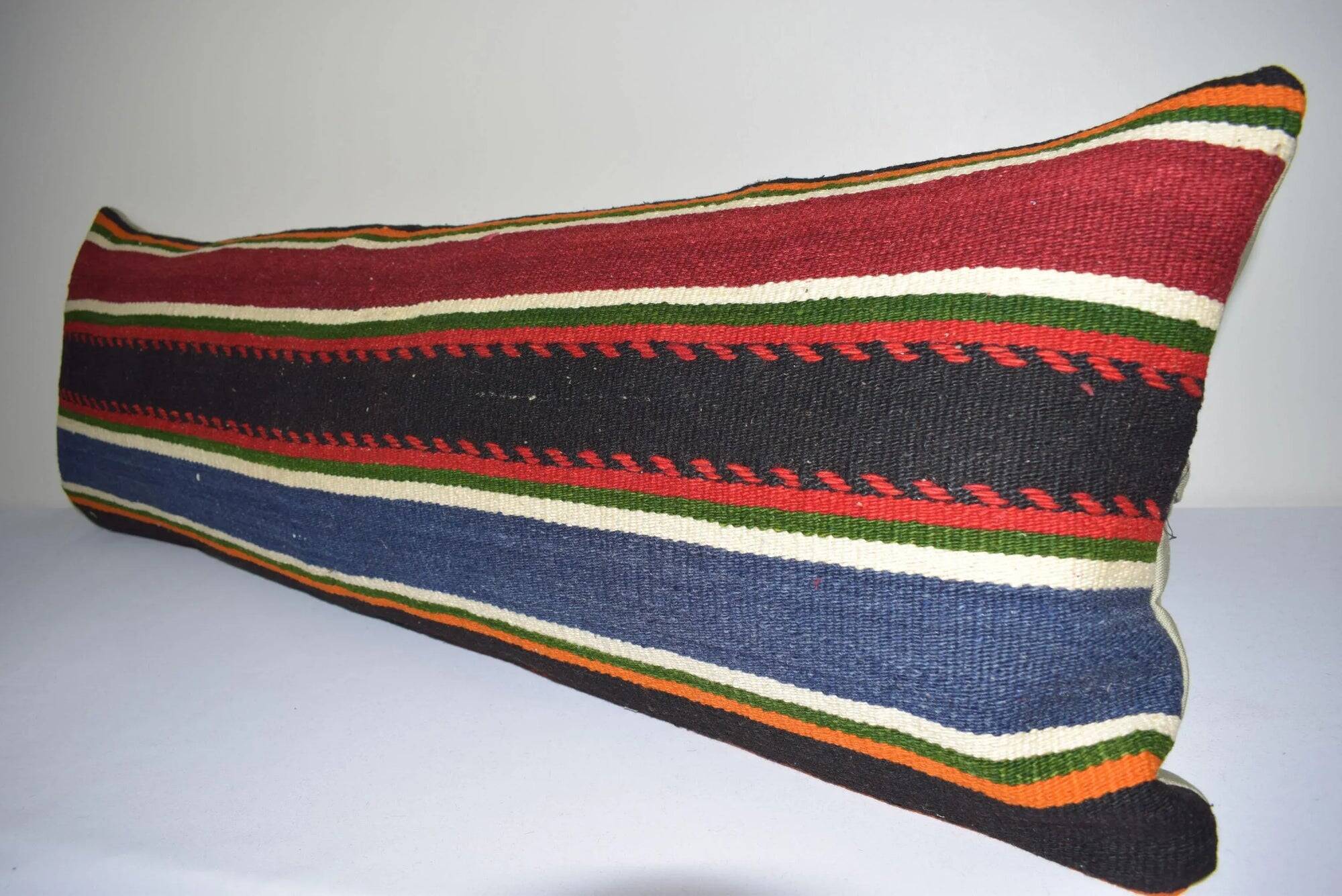 Housse de coussin kilim vintage 122x41 cm