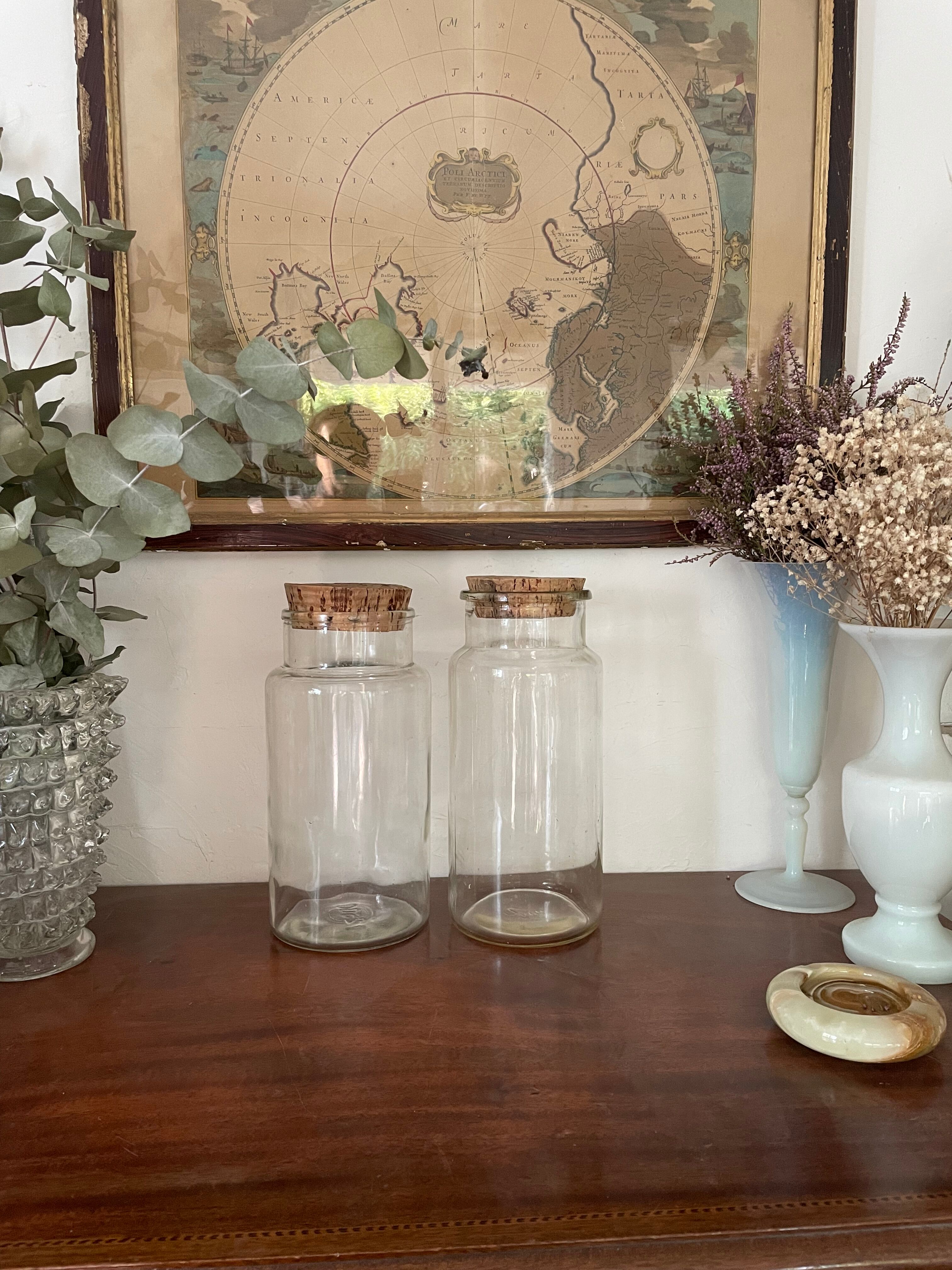 Set of two apothecary jars 2.5l