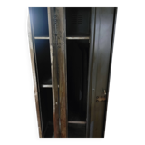 Vintage industrial metal locker – 2 doors – 180x60x50 cm
