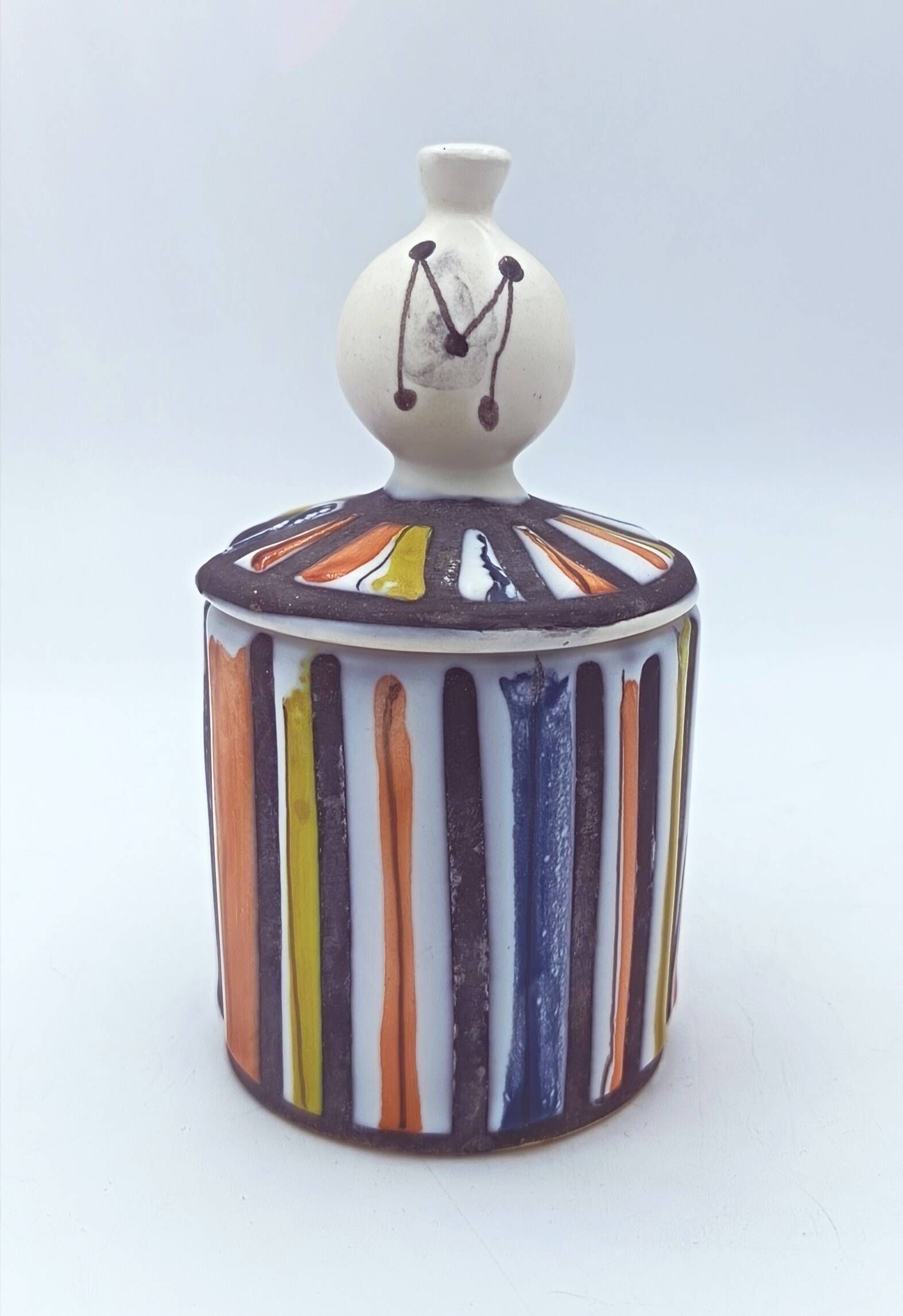 Céramique polychrome Roger Capron – Vallauris, années 1950-1960