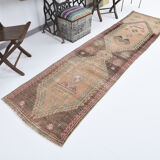 3x10 vintage oriental runner rug,82x323cm