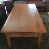 Massive cherry bass table