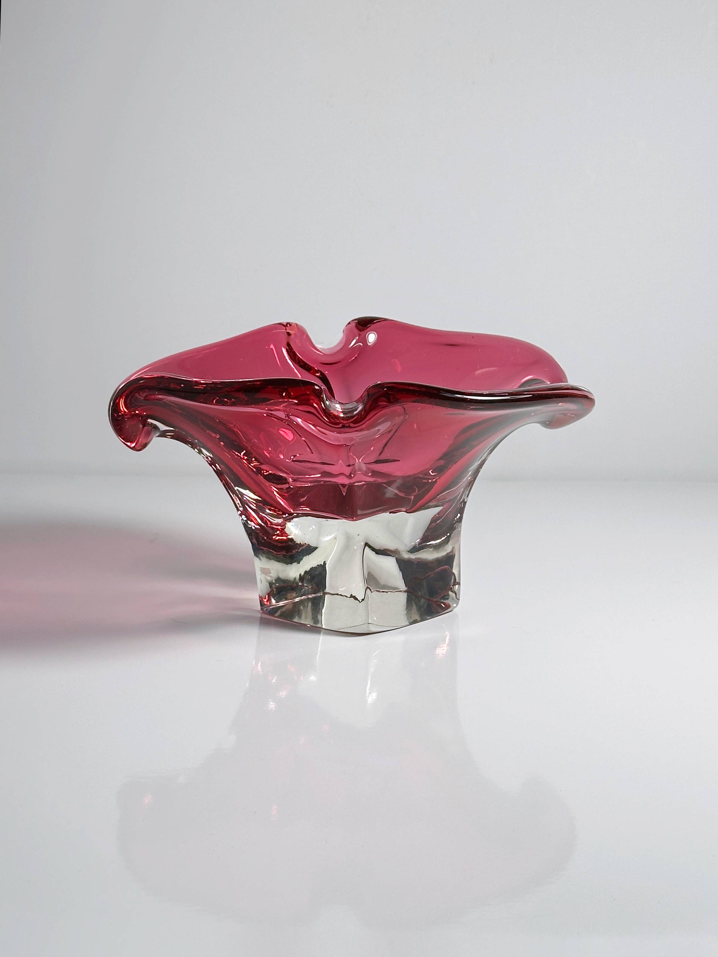 Cranberry Red Vide Poche - Josef Hospodka - 1970s