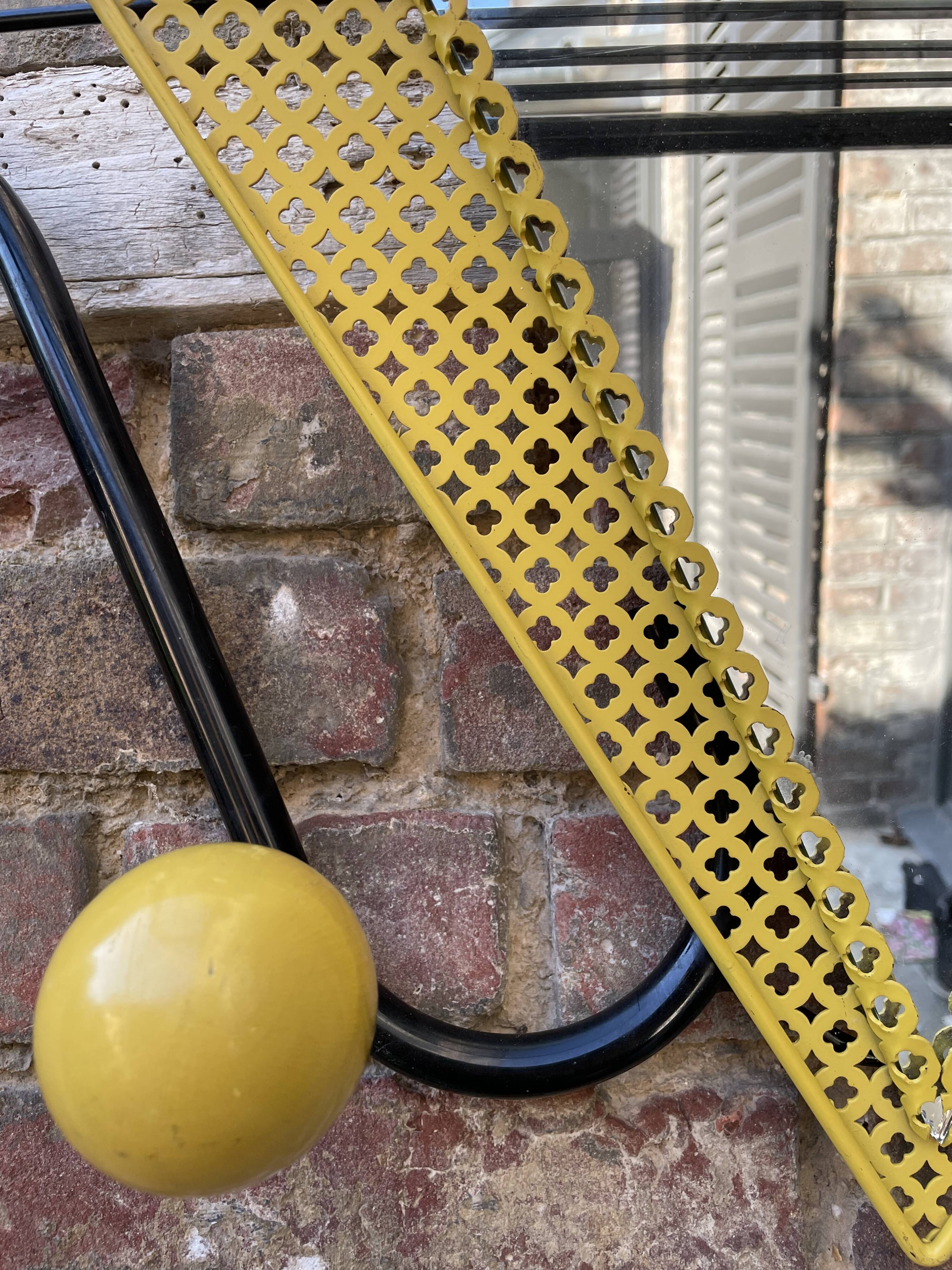 Wall coat rack circa 1960