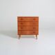 Swedish teak chest of drawers, 1960s