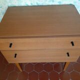 Tables de chevet style années 50