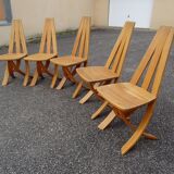 Series 5 Epona chairs designed by Francis Taglan France
