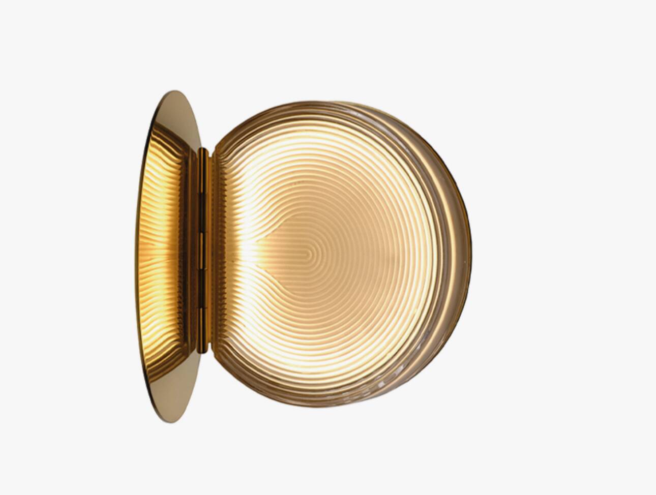 Powder compact appliques