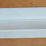 Earthenware shelf and enamelled cast iron