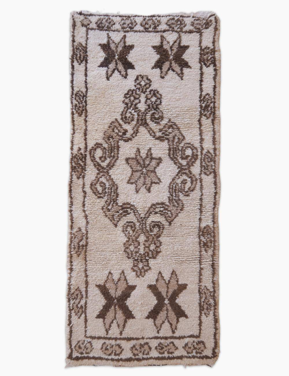 Vintage Berber Azilal Rug - 191 x 83 cm