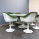 Space-age design icons: ‘Set-Line’ dining set by K. Schäfer for Lübke, 1960s