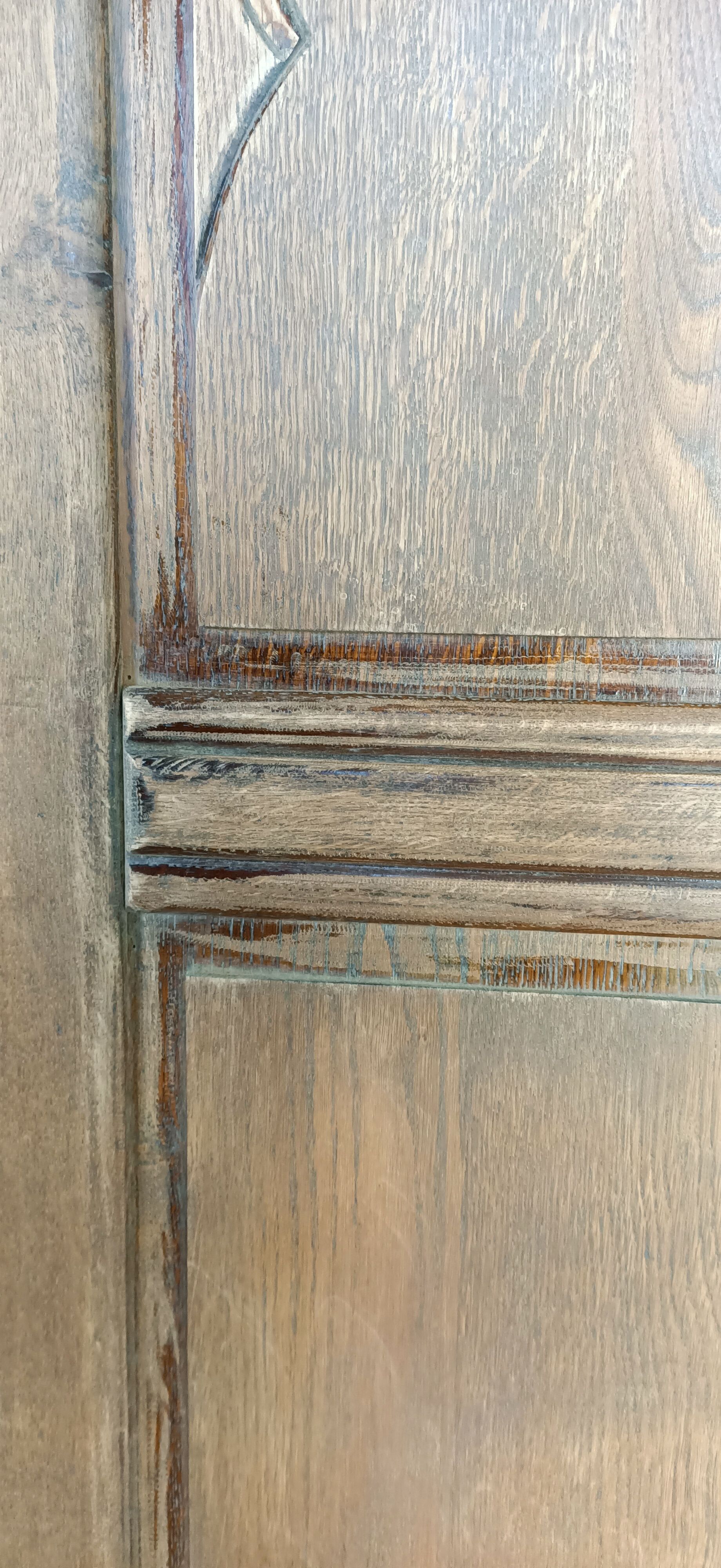 2 antique closet doors