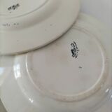 Creil Montereau Plates Linotte Model
