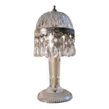 table lamp with tassel 27x12, very good condition