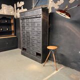 Furniture with flap and steel curtain circa 1930