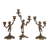 Cherub candlesticks