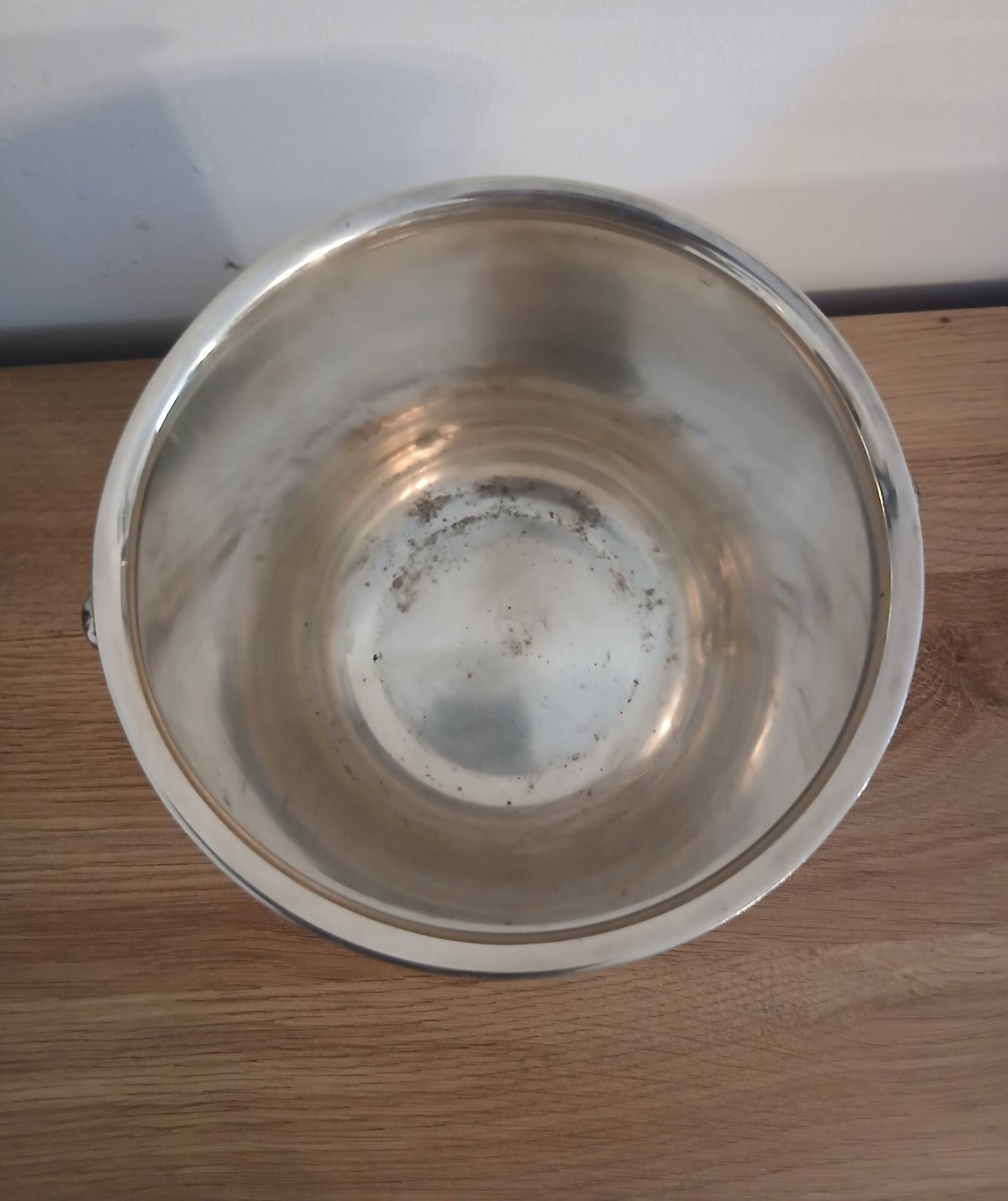 Christofle silver-plated metal ice bucket