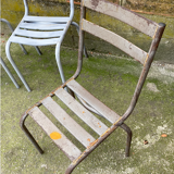 14 metal bistro chairs