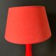 Red vintage lamp