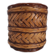Wicker plant pot