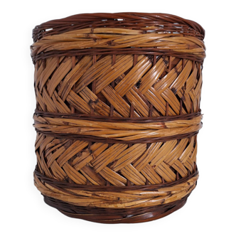 Wicker plant pot