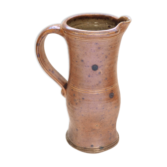 Old stoneware pitcher