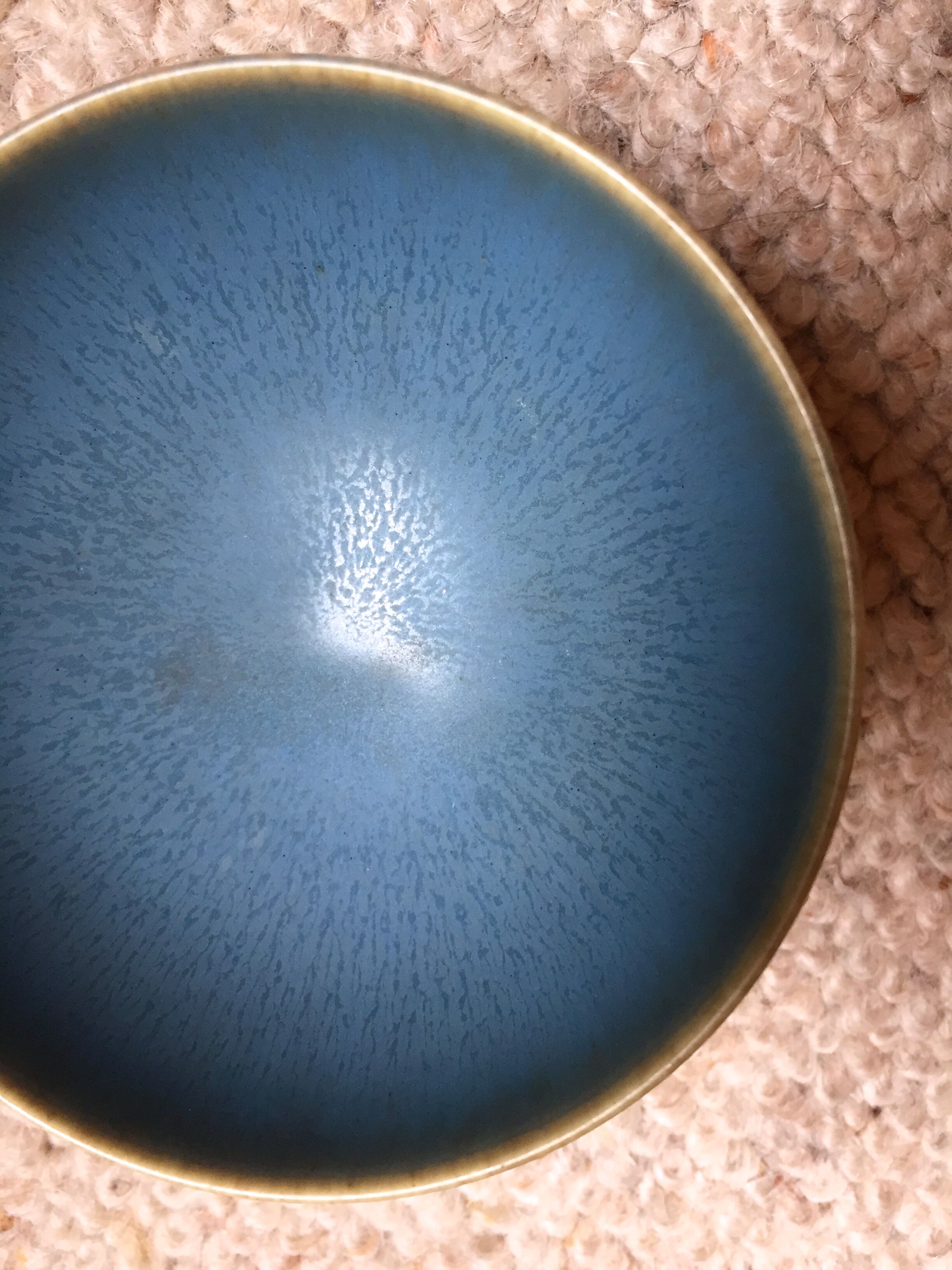 Palshus HaresFur Bol Linnemann-Schmidt for Palshus, Denmark, vintage ceramic pottery vase 1950