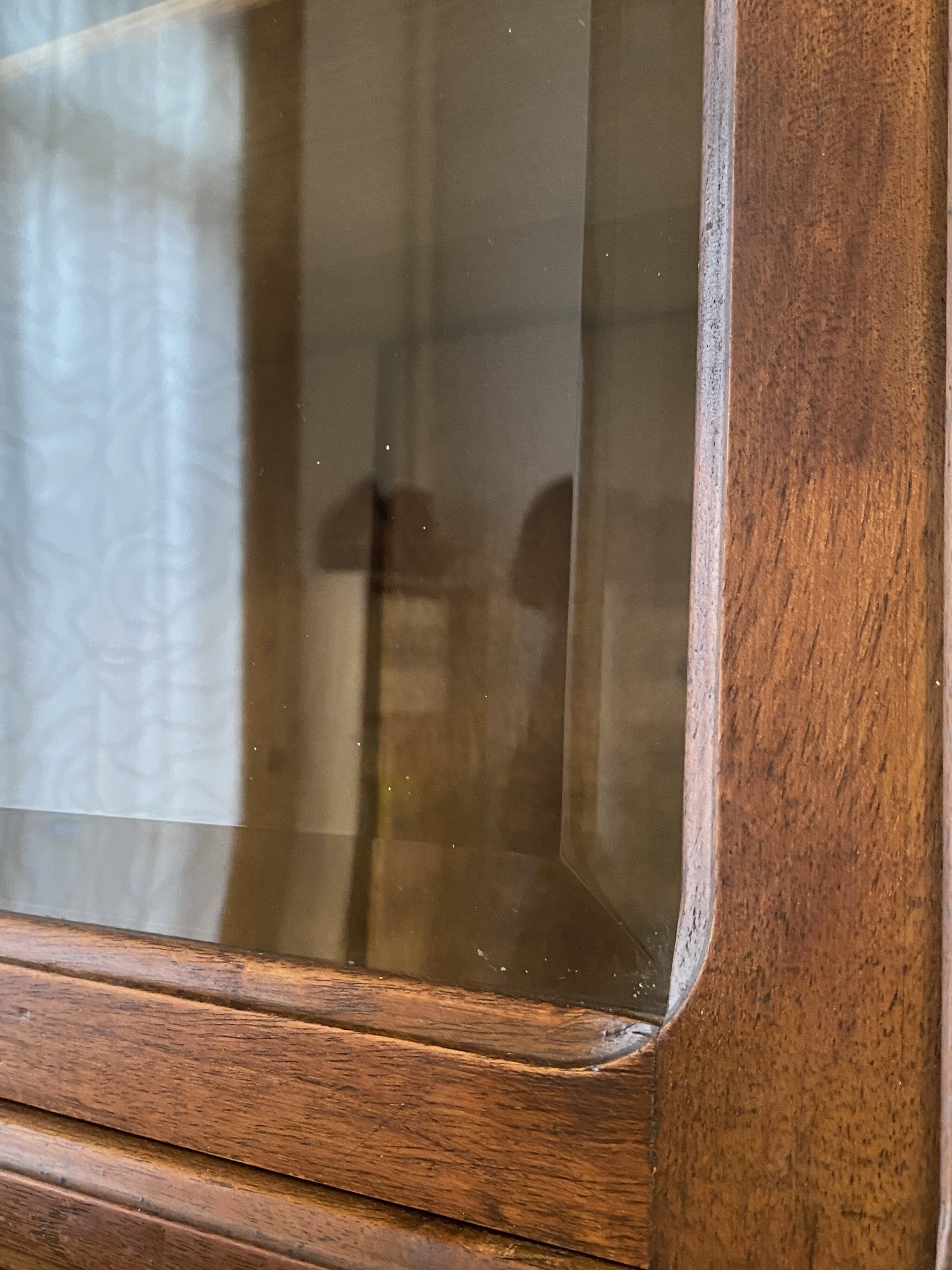 Mahogany china cabinet