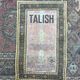 Talish carpet Caucasus pure virgin wool 20th century