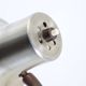 Dansa lamp / C. V. Østergaard floor lamp / reading lamp with "rocket" base / 1960s / 1970s / brass / Danish modern design