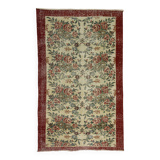 Turkish Anatolian Handmade Vintage Area Rug 203 cm x 104 cm