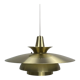 Danish scandinavian brass UFO pendant, 1970s