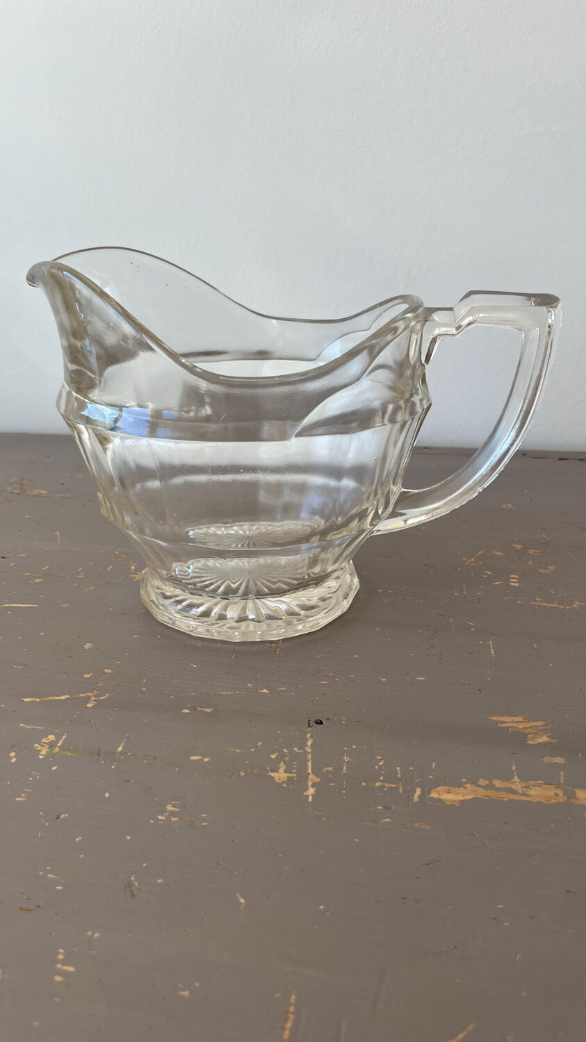 Glass pitcher