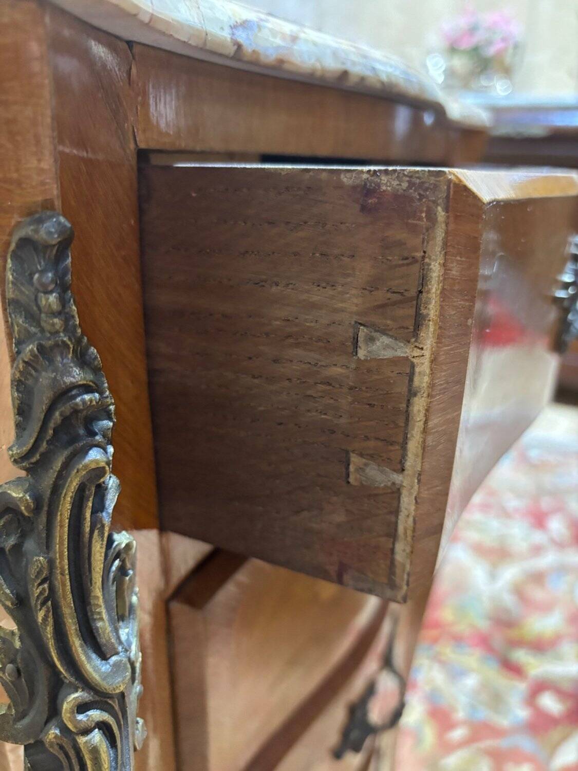 Louis XV chest of drawers