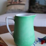 Pot à lait vert mat bavaria porcelaine