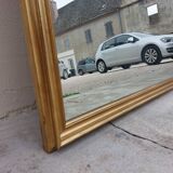 Mirror mirror mirror golden wood bistro style -1m68x1m15