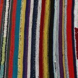 Multicolor Modernist Vintage Kilim Rug, 165x269Cm