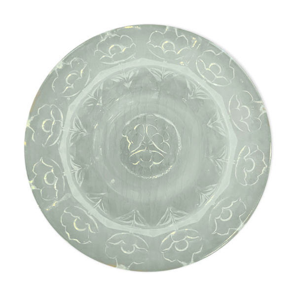 Coupe en verre opalescent signé Verart Paris Numéroté 543 — Beyit