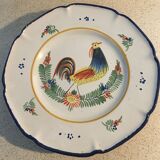 Plat en faïence Antoine Montagnon