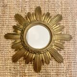 Golden sun mirror