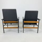 Pair of Vintage Adjustable Armchairs, Czechoslovakia, 1970's