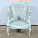 Broken Beech Duchess with Rechampi, Louis XVI style – 2nd part of the 19th century