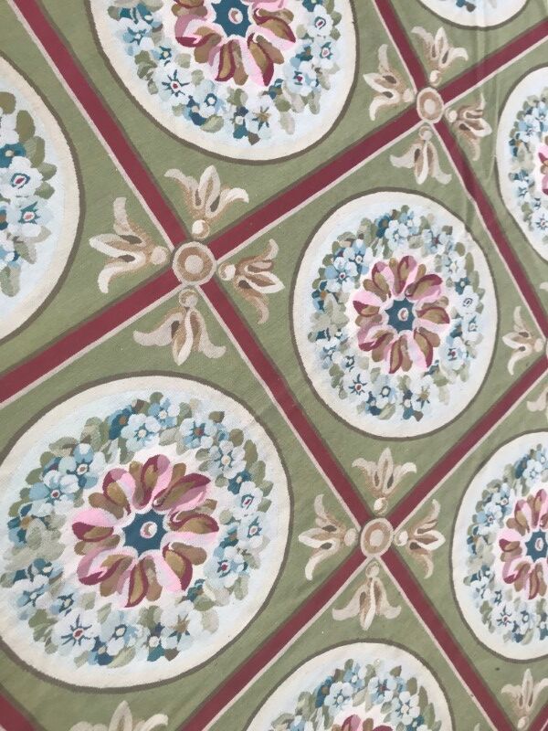 Carpet style woven Aubusson hand 240 X 315 CM