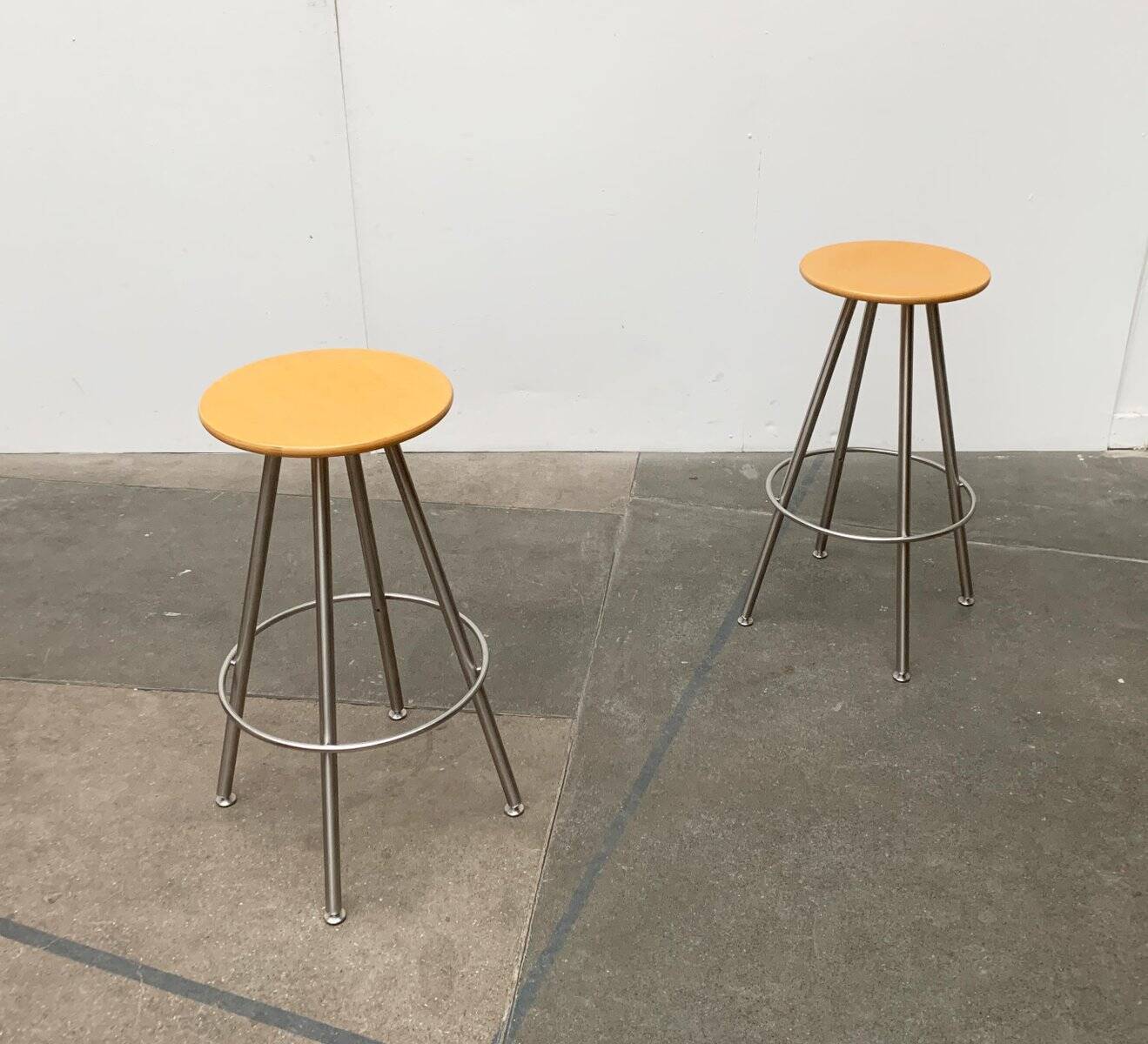 Set of German kitchen or bar stools Duktus by Bulthaup, Set of 2